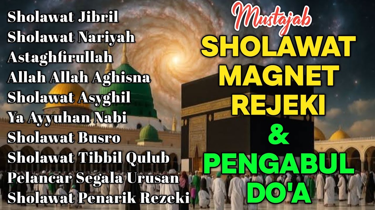 SHOLAWAT NABI PENARIK REZEKI PALING MUSTAJAB | Sholawat Jibril, Nariyah | SHOLAWAT TERBARU 2026