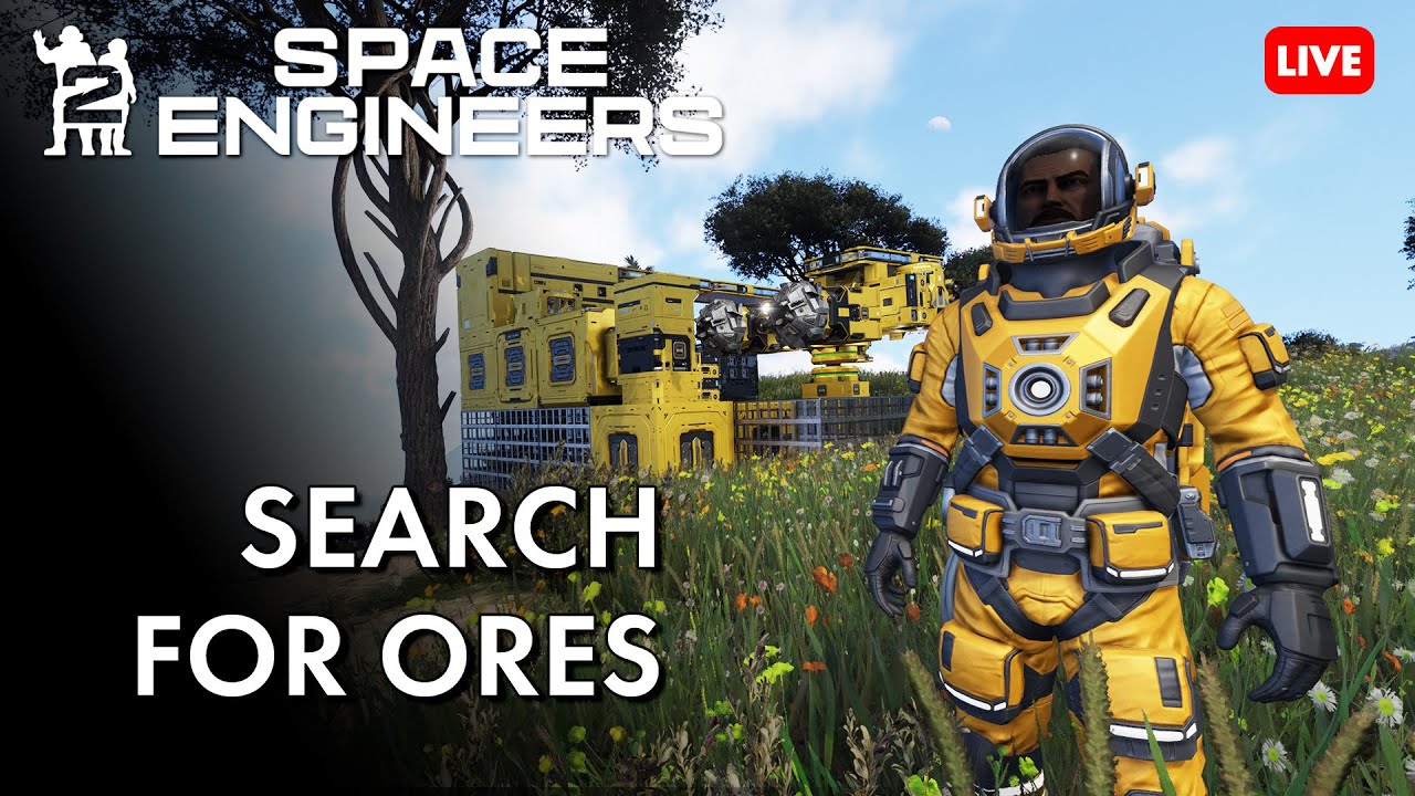 🔴 Episode 2 - Struggling for Ores | Space Engineers 2 Survival