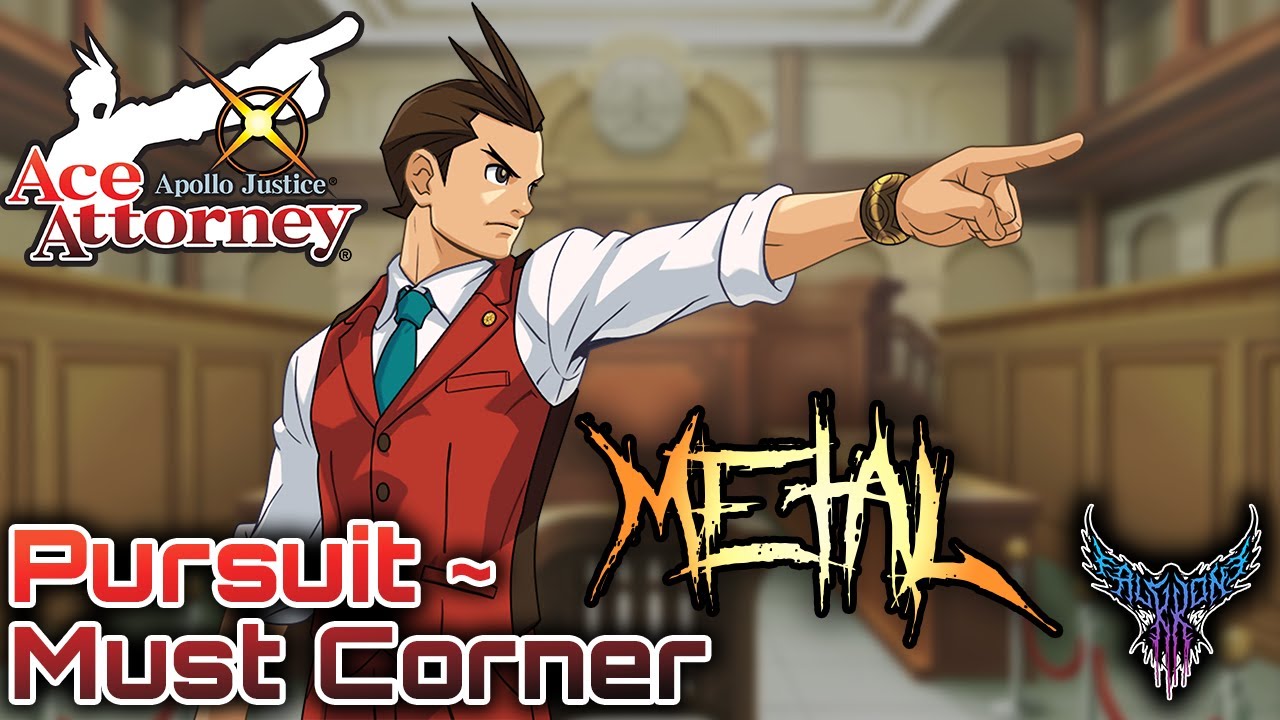Apollo Justice: Ace Attorney - Pursuit ~ Must Corner 【Intense Symphonic Metal Cover】