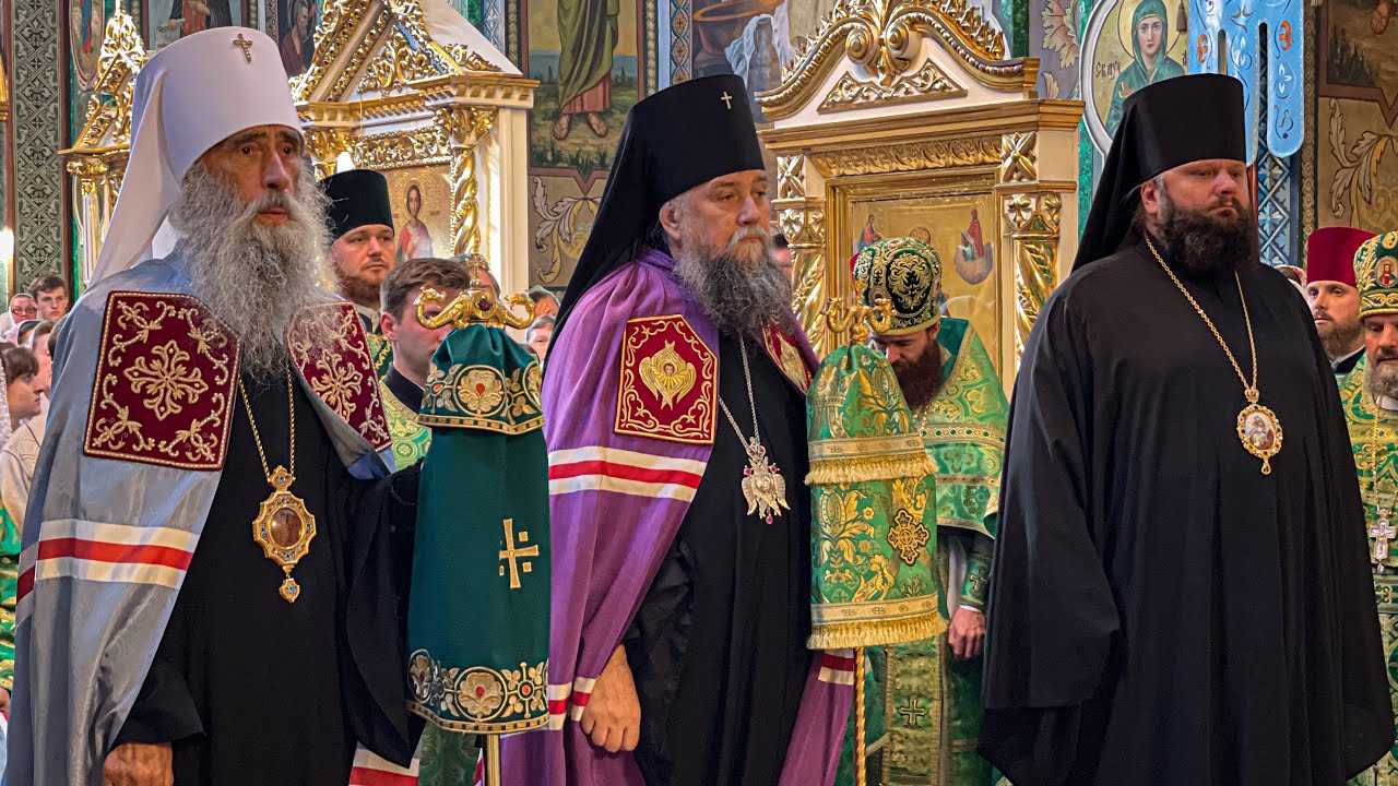БОЖЕСТВЕННА ЛІТУРГІЯ В ДЕНЬ НЕБЕСНОГО ПОКРОВИТЕЛЯ МИТРОПОЛИТА ТЕРНОПІЛЬСЬКОГО І КРЕМЕНЕЦЬКОГО СЕРГІЯ
