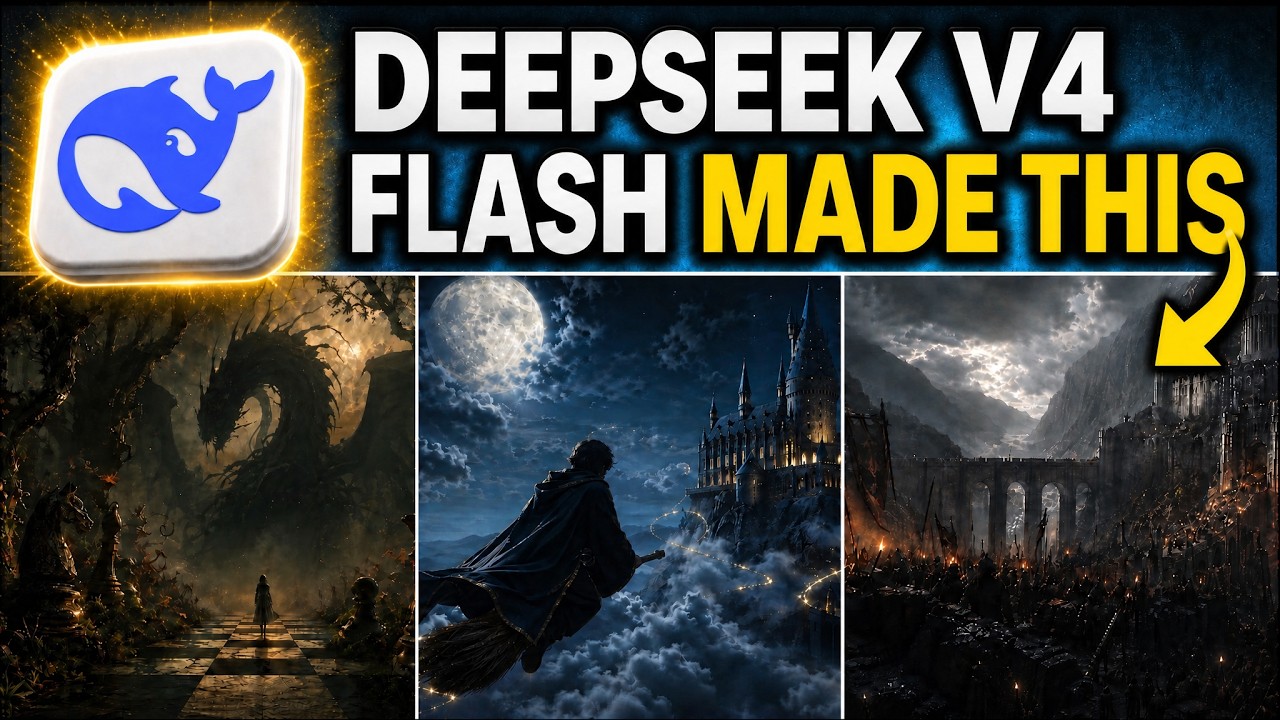 НОВЫЙ DeepSeek v4 Flash создал эти игры&hellip; за $1!