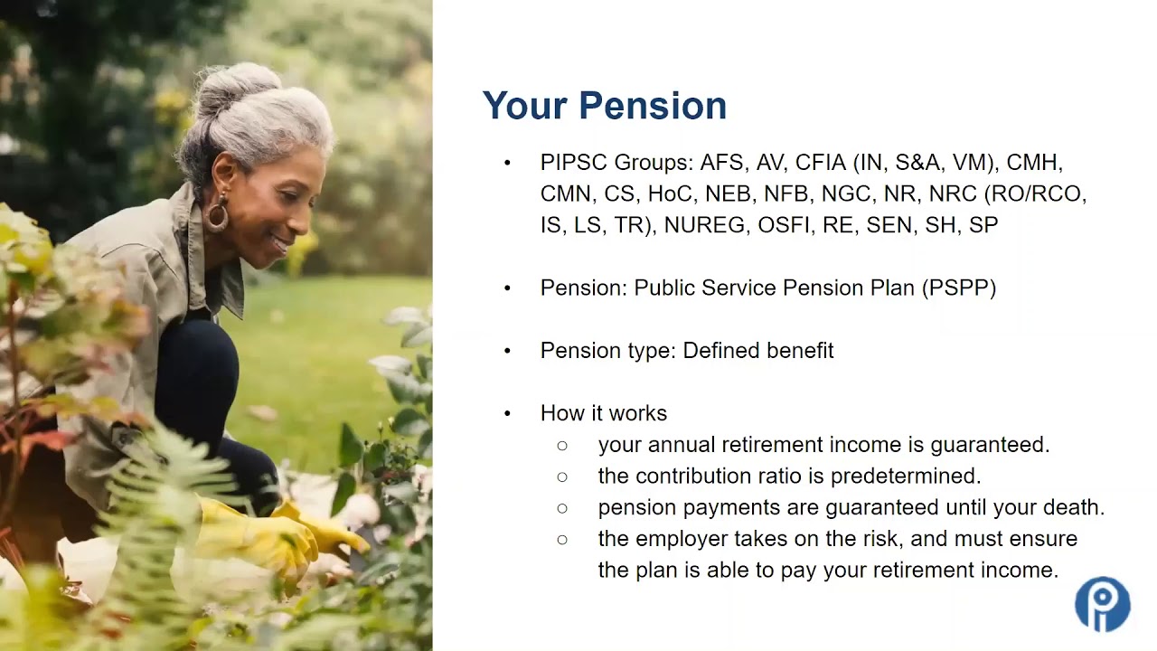 Understanding your public service pension webinar, PIPSC