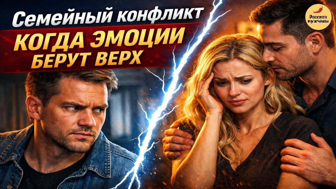 Семейный конфликт. Когда эмоции берут верх | Рассказ мужчины