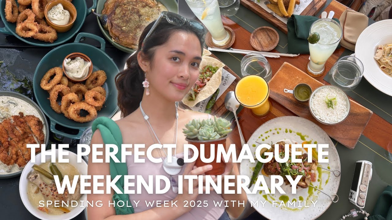 THE PERFECT DUMAGUETE WEEKEND: full itinerary in description!