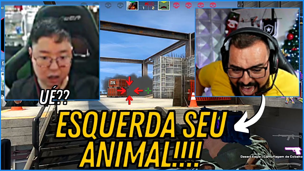 LIMINHA N&Atilde;O SABE O QUE &Eacute; ESQUERDA E DIREITA KKKKKKKKKKKKKK