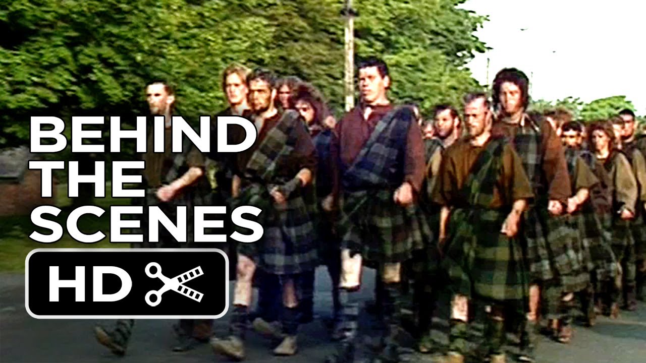 Braveheart Behind the Scenes - The Highlanders (1995) Mel Gibson Movie HD
