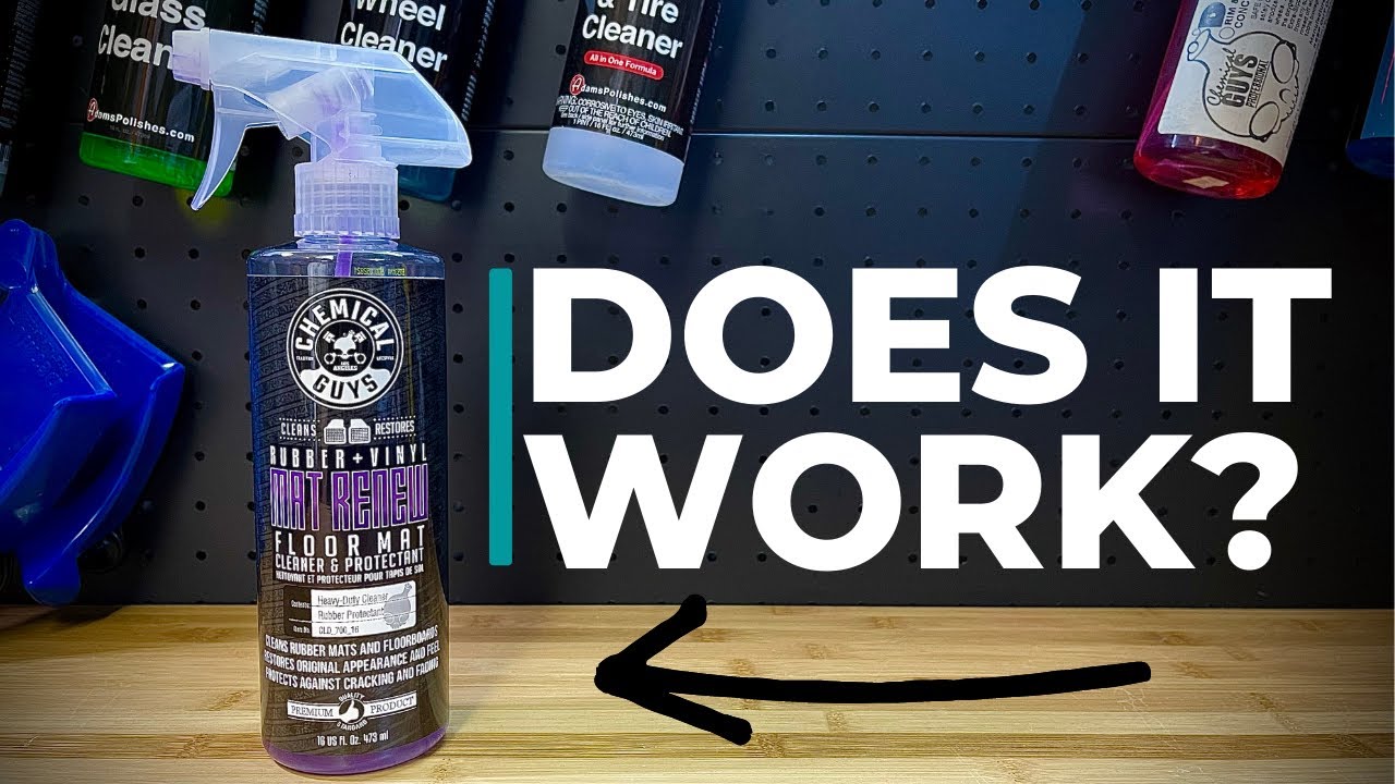 Chemical Guys Mat Renew VS Regular All Purpose Cleaner | Is it any better? Side by side results!