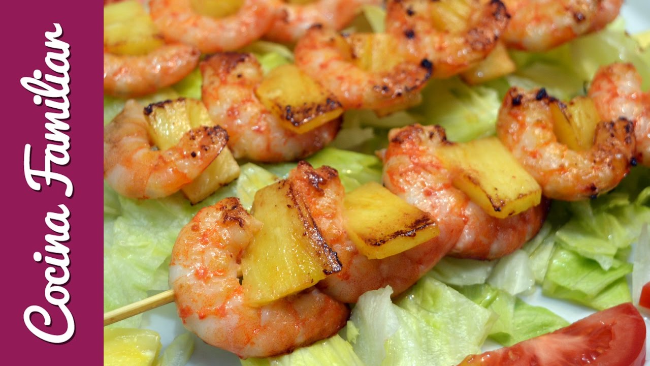 Brocheta de langostinos tropical | Javier Romero Cap. 62 - Temporada 1