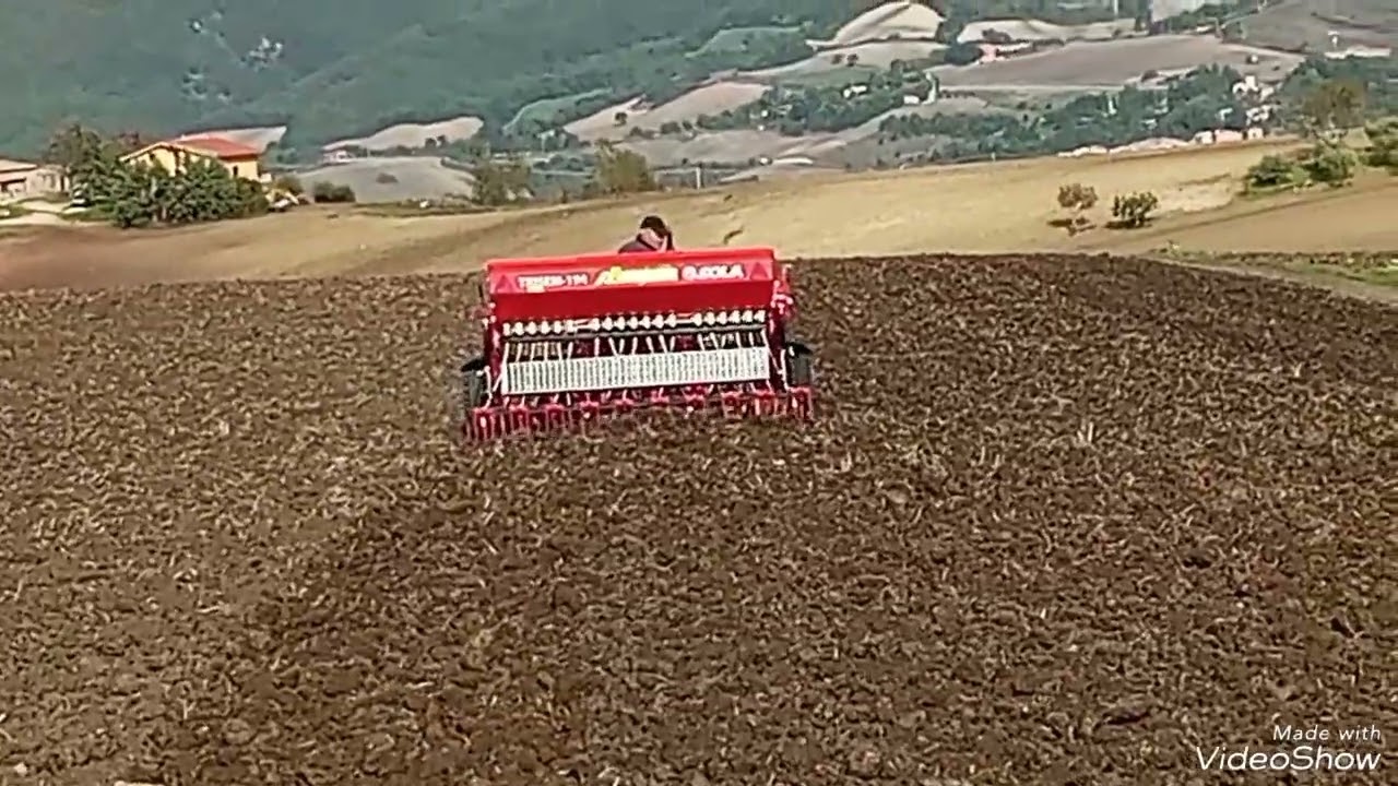 INIZIO SEMINA 2K24 CON TRATTORE SAME SOLARIS 60 + SEMINATRICE SOLÀ
