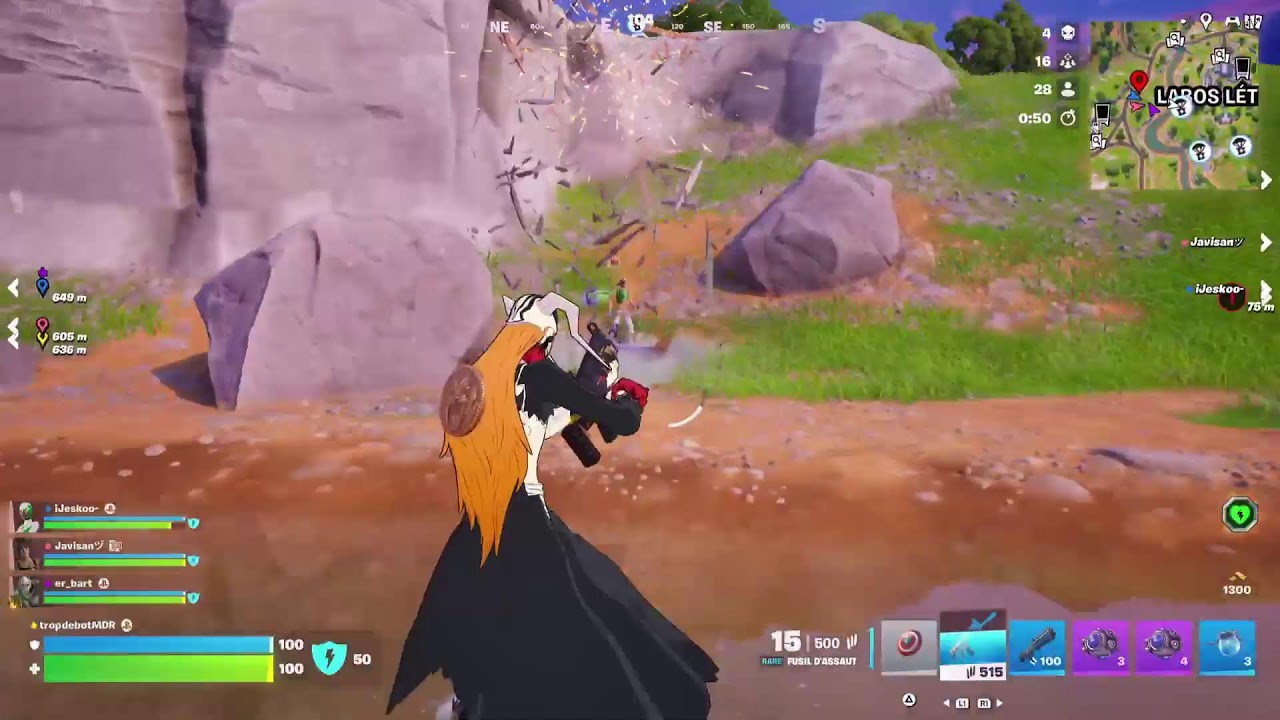 Fortnite_ zéro construction classe UNREAL