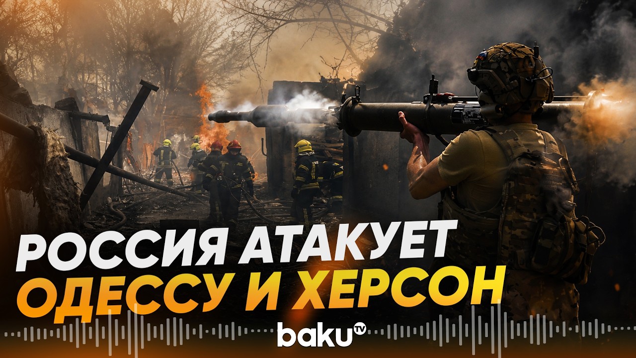 ВС России поразили порт &laquo;Одесса&raquo; - Baku TV | RU