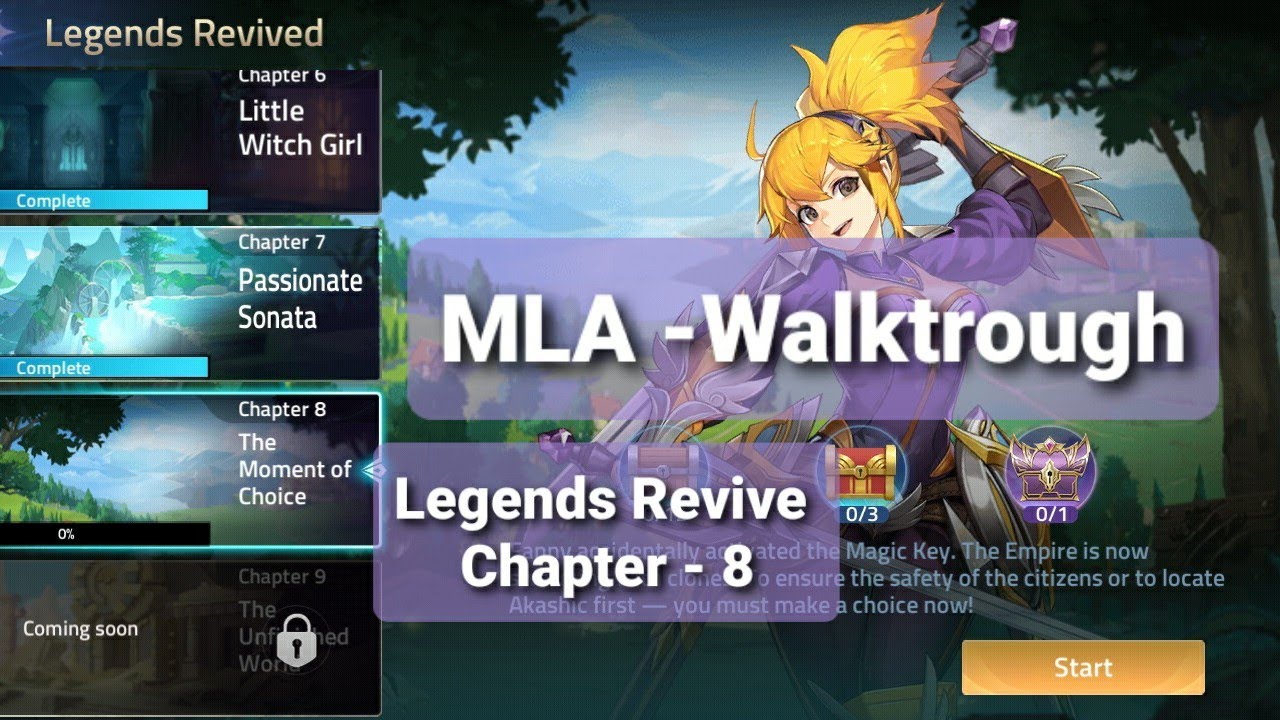 Akashic Ruins Legends Revived Chapter 8 - Walktrough MLA