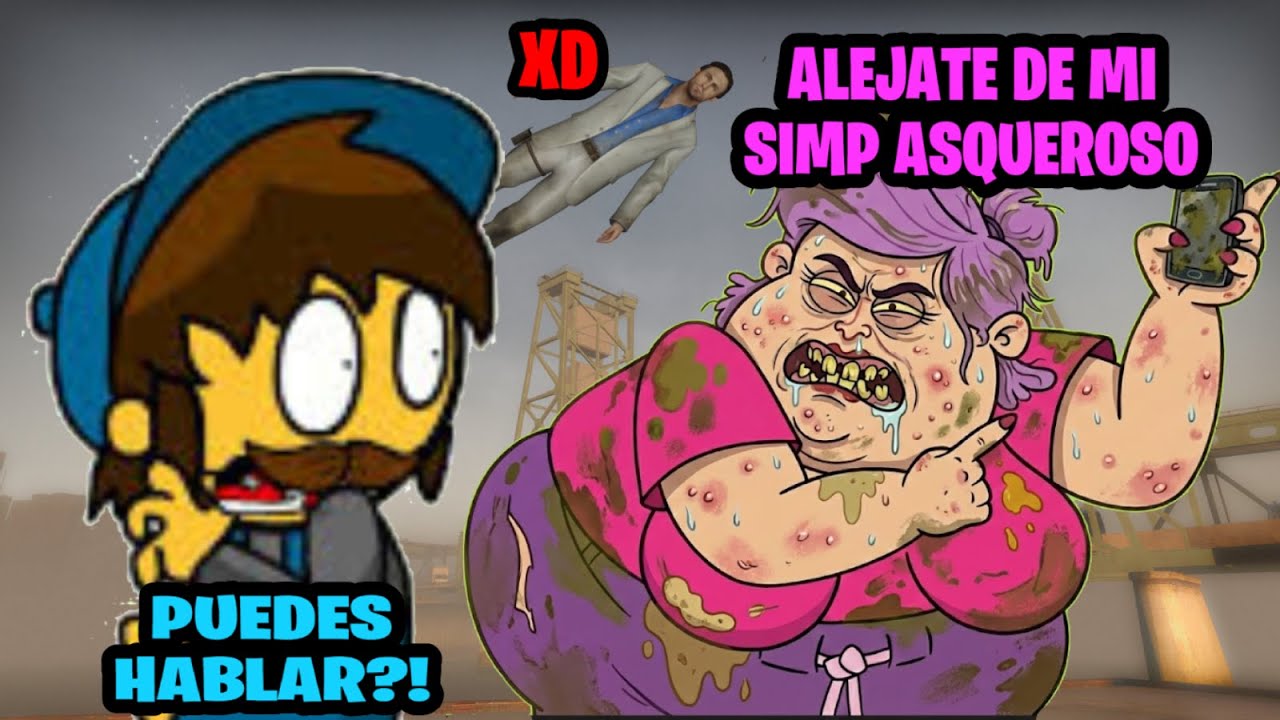 ¡ALÉJATE DE ELLA! La jugadora MÁS TÓXICA de L4D2 💀