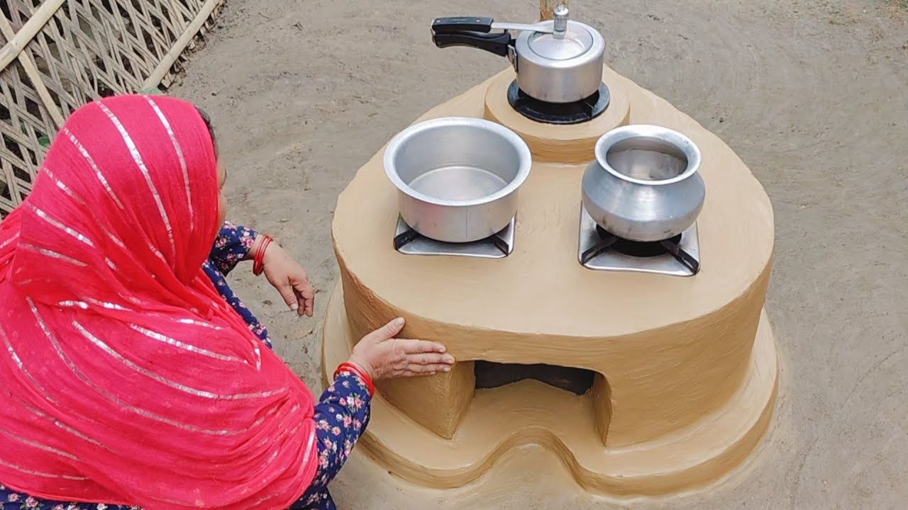 How to make Multiple 3in1 Traditional Chulha ।Primitive Technology Oven & Chulha।Mitti Chulha