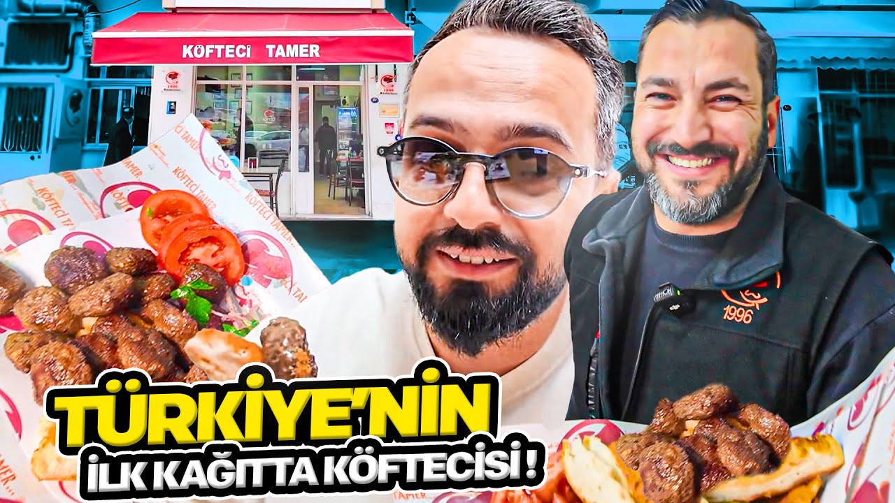 İZMİR’İN İLK KAĞITTA KÖFTECİSİ (Köfteci Tamer, Çamdibi)