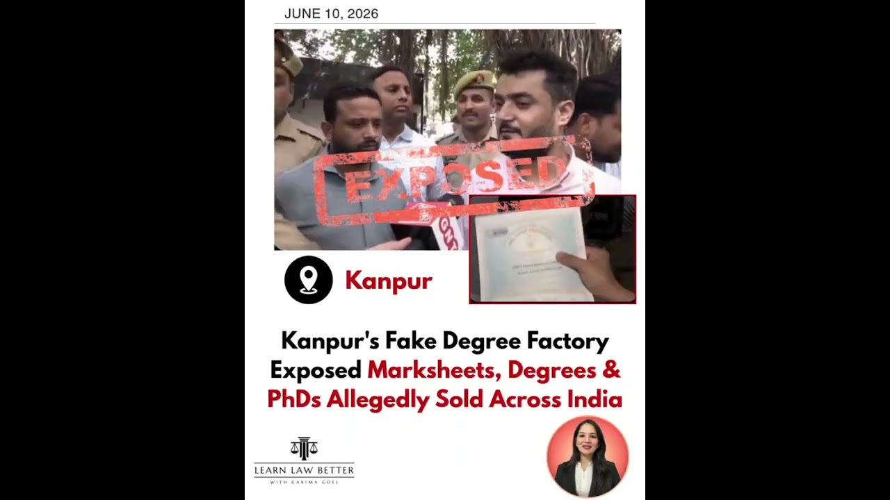 Fake Marksheet & Degrees Gang Busted By Kanpur Police: 4 Arrested For Making Fake Degrees In Kanpur