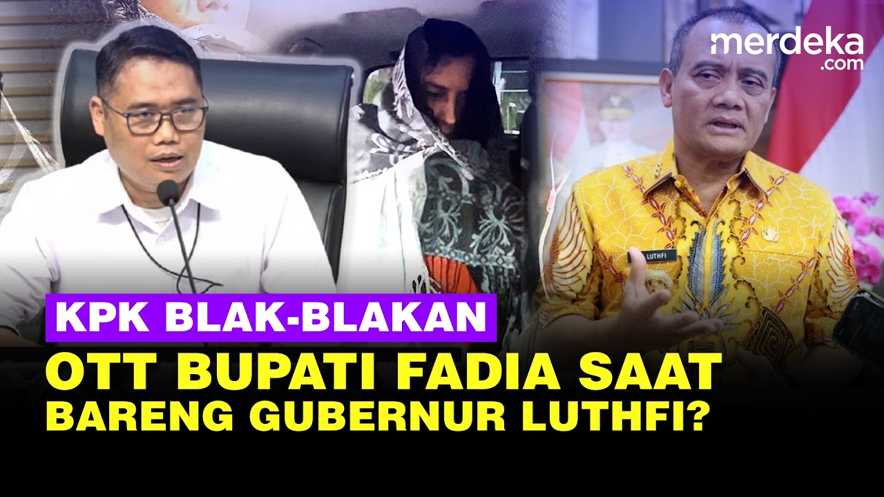 KPK Blak-blakan Fakta, OTT Bupati Pekalongan Fadia Saat Bersama Gubernur Jateng Luthfi