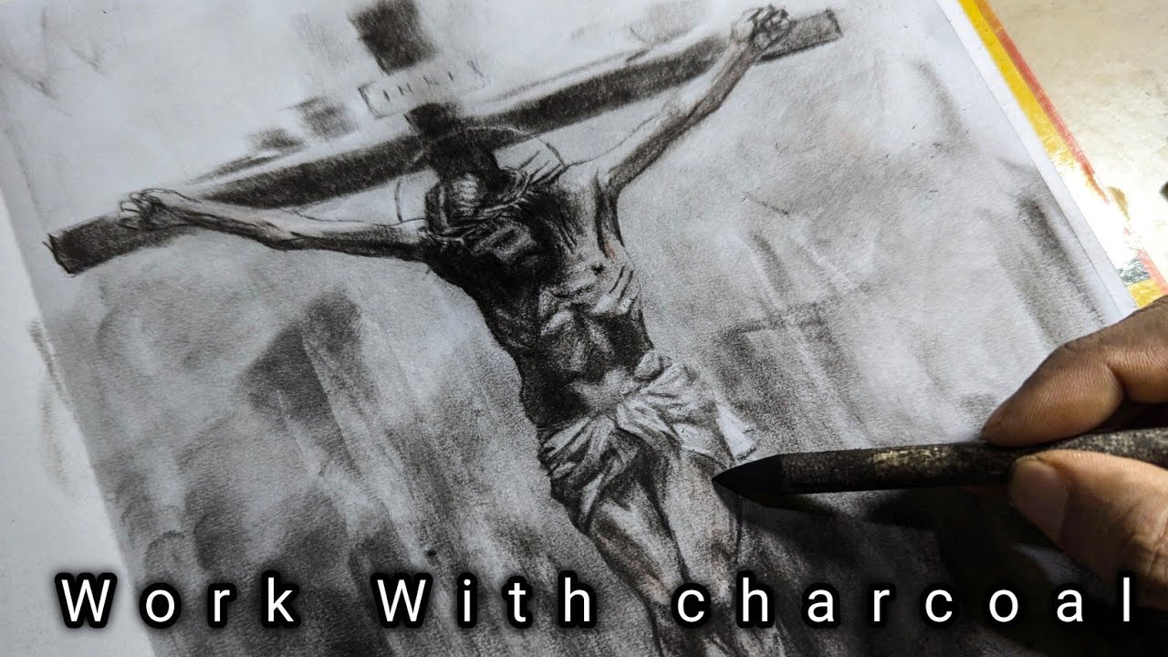 In a short time from charcoal