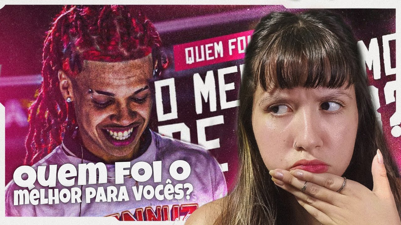 ESCOLHA DIFÍCIL! QUEM FOI o MELHOR MC DO ANO? / REACT
