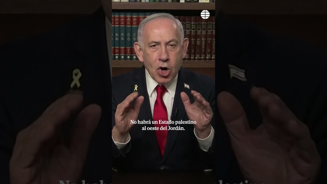 Netanyahu promete que nunca habr&aacute; un Estado palestino  #israel #gaza #palestina #hamas #netanyahu