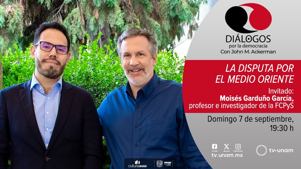 Diálogos por la democracia con Moisés Garduño y John Ackerman