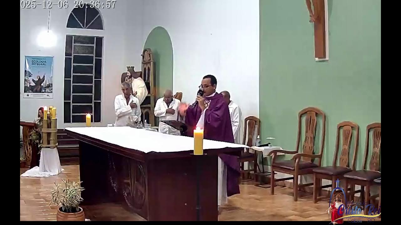 Transmissão Santa missa | 2º Domingo do Advento | Sábado