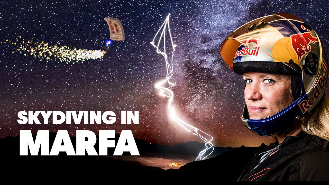 Red Bull Air Force Go On A Skydiving Night Mission In Texas