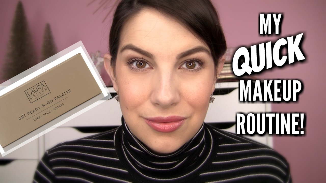 ULTIMATE QUICK MAKEUP PALETTE & Current Routine!