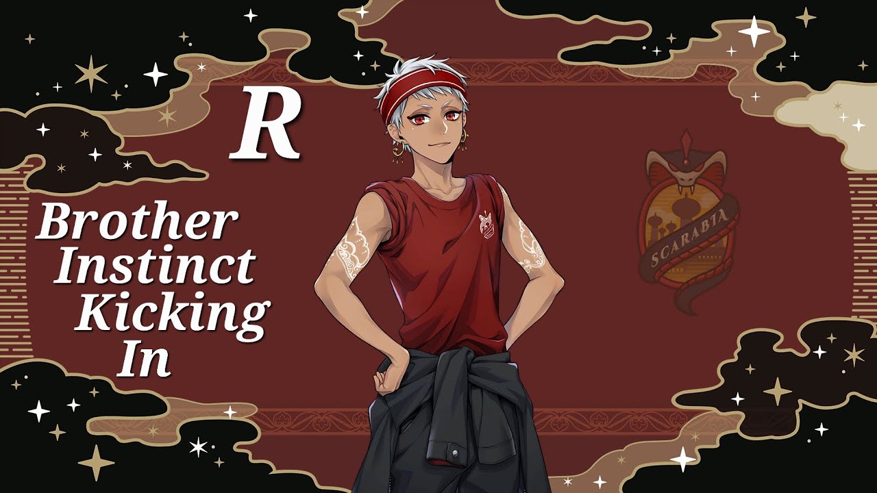 Twisted Wonderland Vignette Stories: R Kalim (PE Uniform) Brother Instinct Kicking In