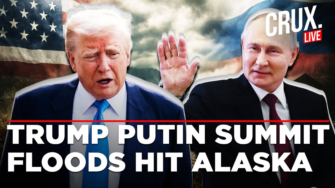 LIVE | Trump Putin Summit In Danger? Floods Hit Alaska's Juneau After Glacial Outburst | Emergency