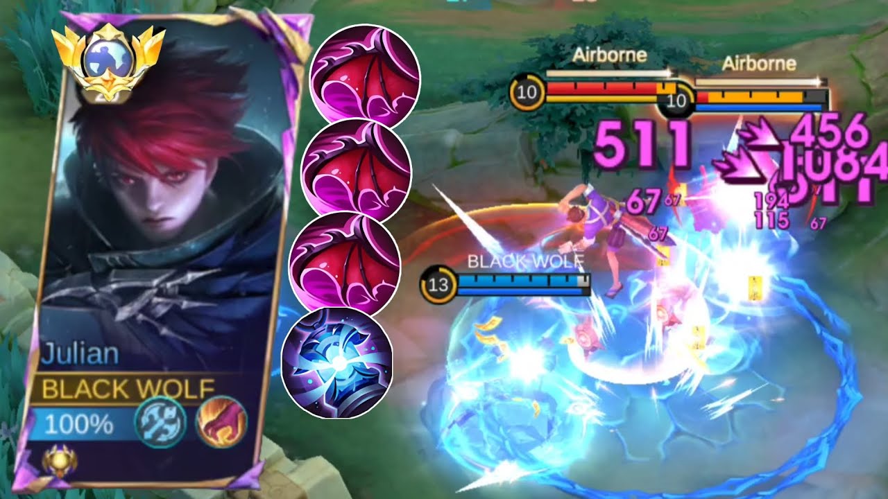 Julian LifeSteal One Shot Delete Build & Emblem 2026!! - Top 1 Global Julian ~ MLBB 