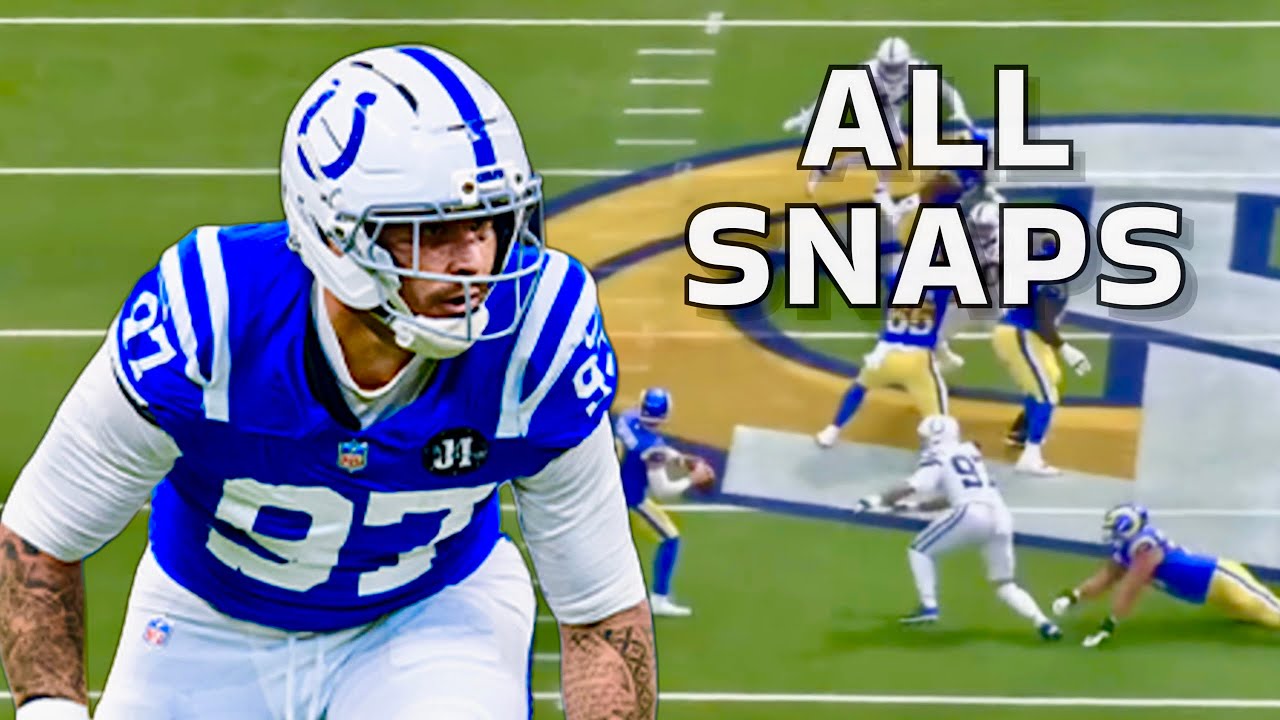 Laiatu Latu 9-Pressure Game Highlights | All Pass Rushes Vs Rams Week 4