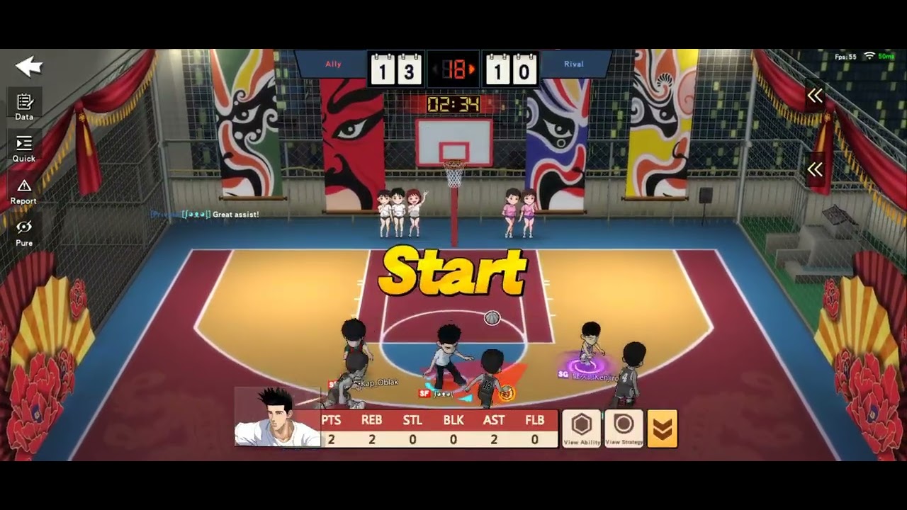 No rebounder gaming 5(feat. Legendary Miyamasu) -SlamDunk Mobile