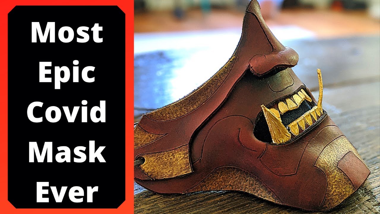 Most Epic Covid Mask Ever!! The Samurai