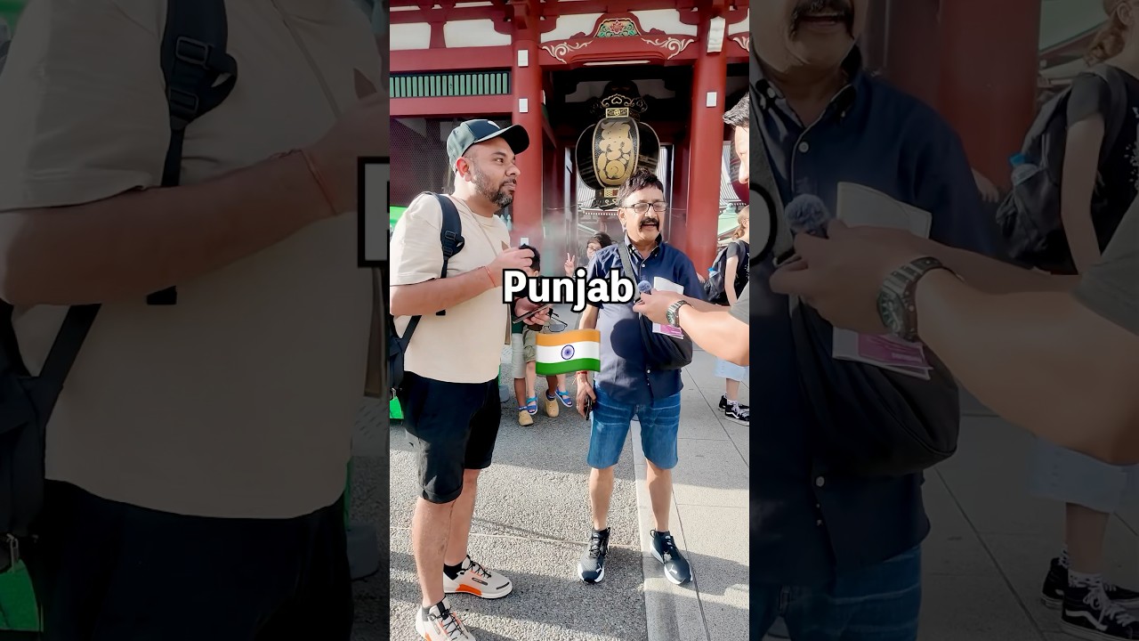 Indian tourists in Tokyo🇯🇵 The smiles when I spoke their language🫶🇮🇳