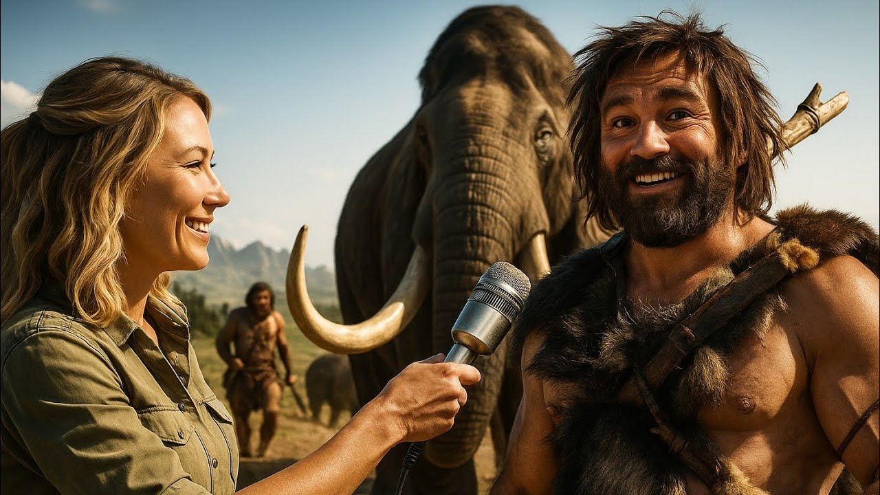 AI interviews the people of the Stone Age