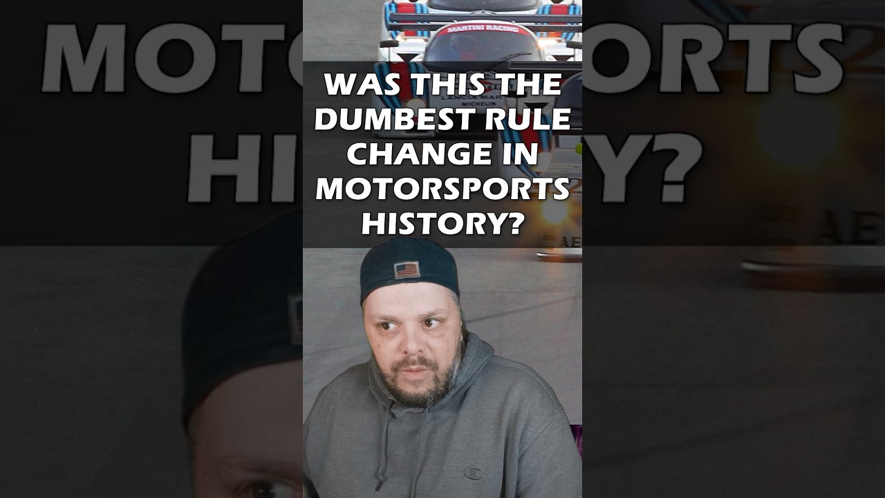 The Dumbest Rule Change In Motorsport History??