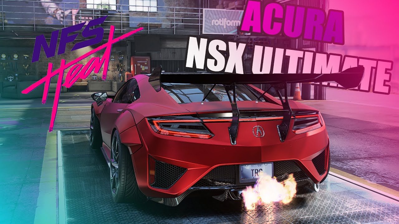 Need For Speed Heat | Acura NSX ULTIMATE Build | Tune (Exhaust Sounds)