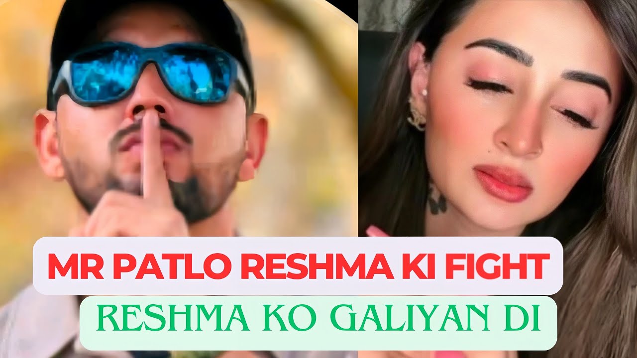 Mr Patlo Ki Reshma Sy Fight | Mr Patlo Ny Reshma Ko Galiyan Di Live Match