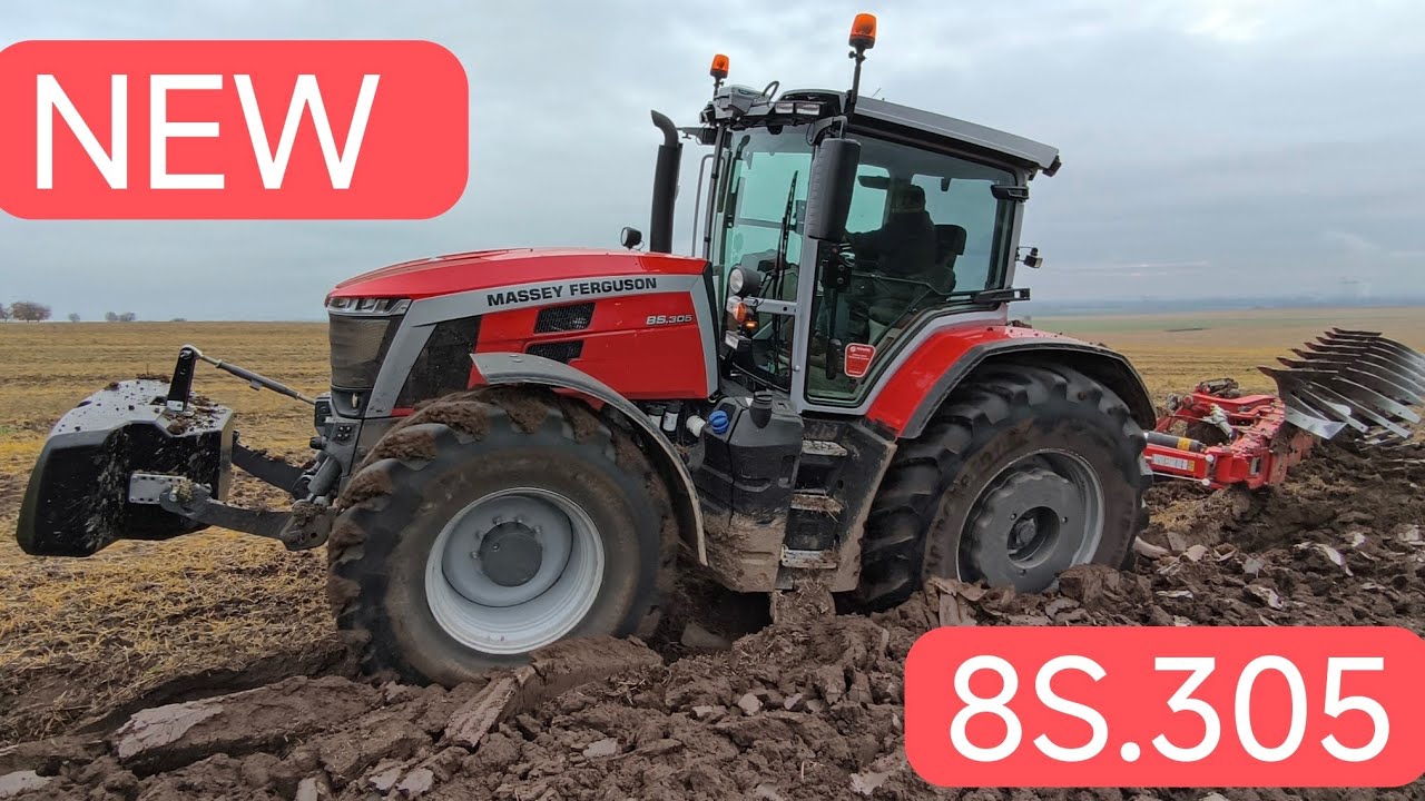New Massey Ferguson 8S.305 🚜 Nové koně na Hané 💪 Massey Ferguson 8S.305 🚜