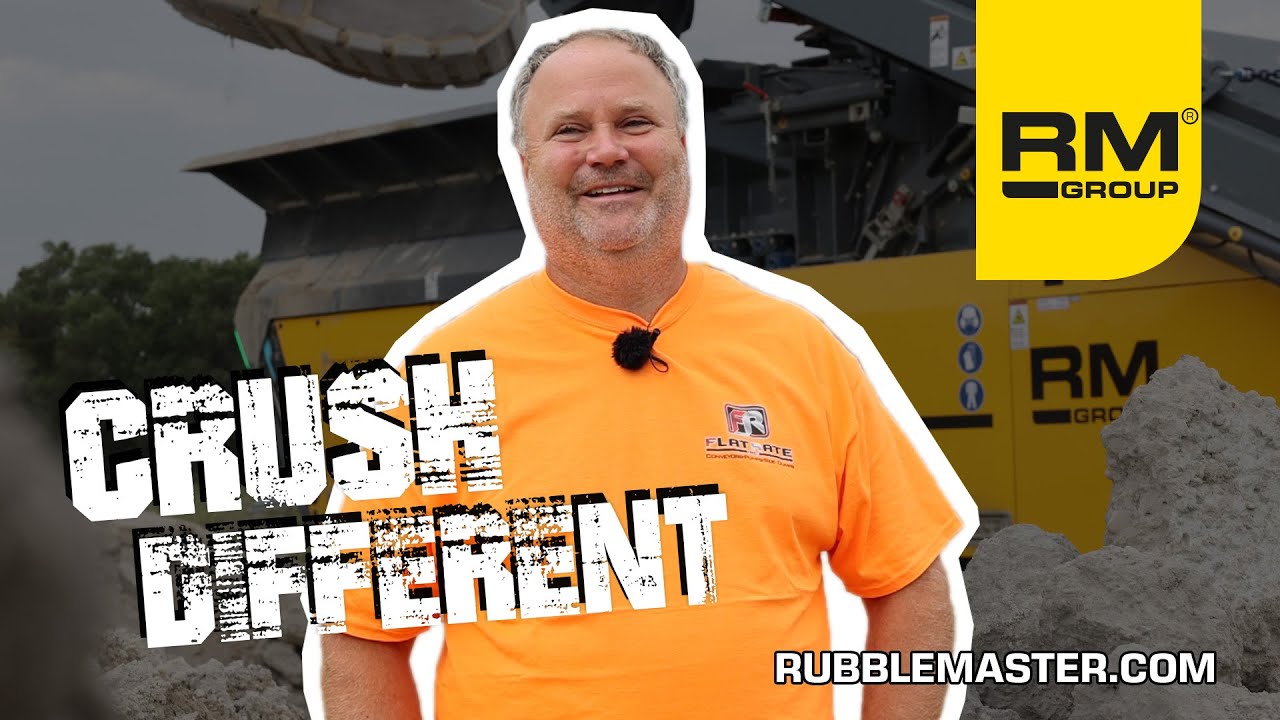 No room for a big impactor? Nathan makes mobile concrete crushing work in confined areas.