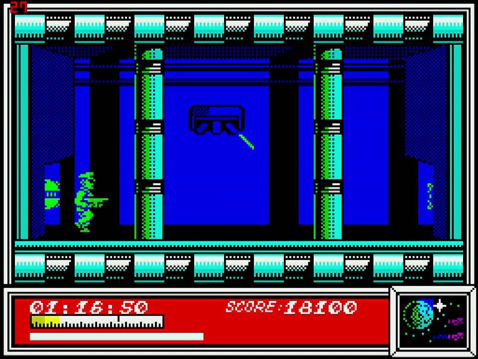Dan Dare (ZX Spectrum) - прохождение игры на эмуляторе