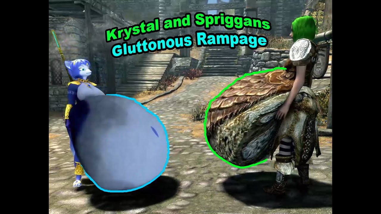 Skyrim Devourment Krystal and Spriggans Chubby Gluttonous Rampage