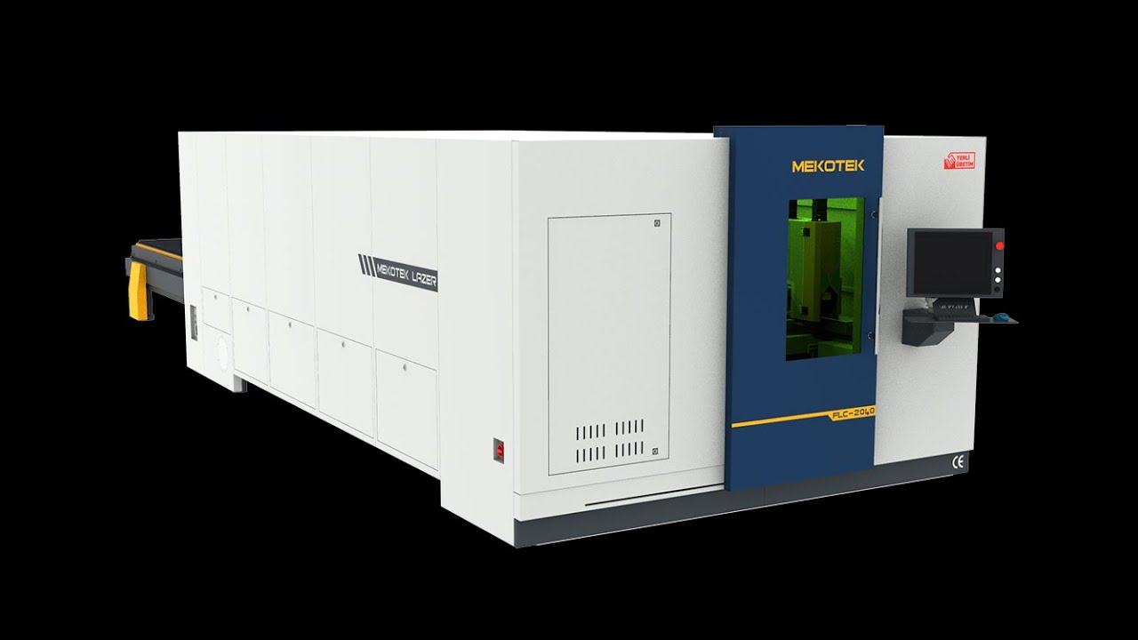 FLC 2040 Closed Type, Double Table Metal Cutting Fibre Laser Machine