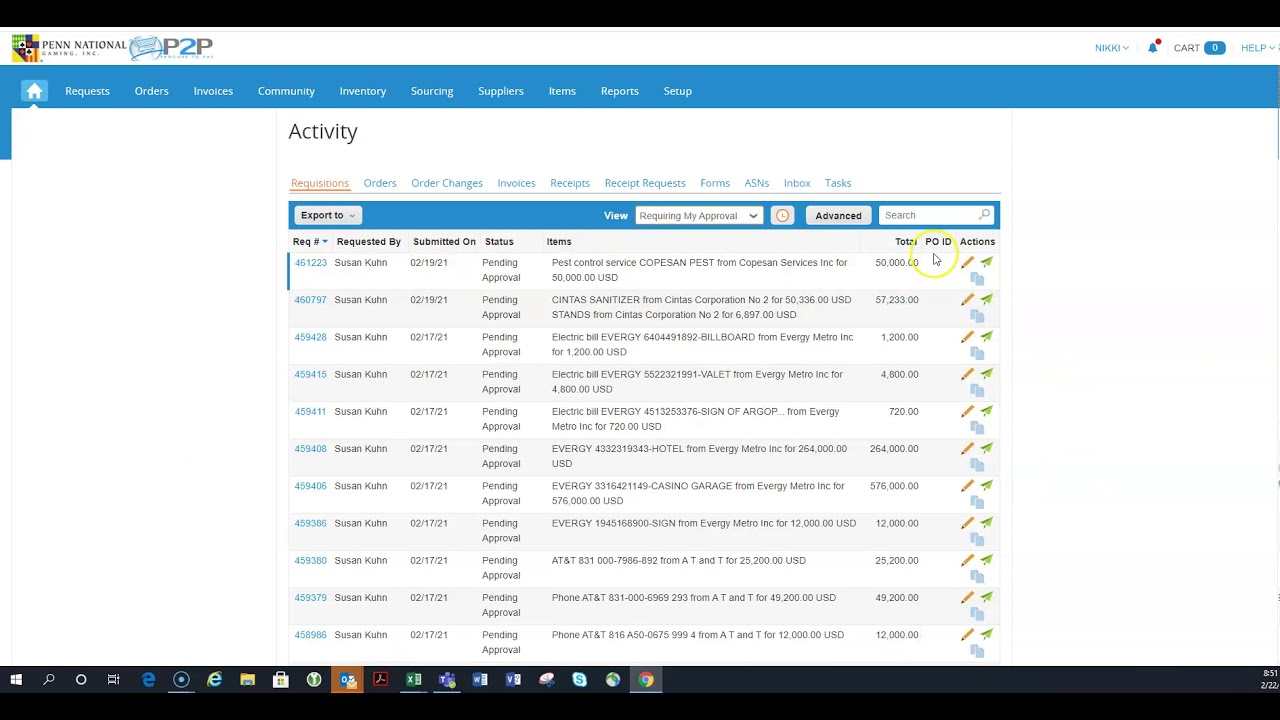Пользователи COUPA: Управление моими данными и где их найти