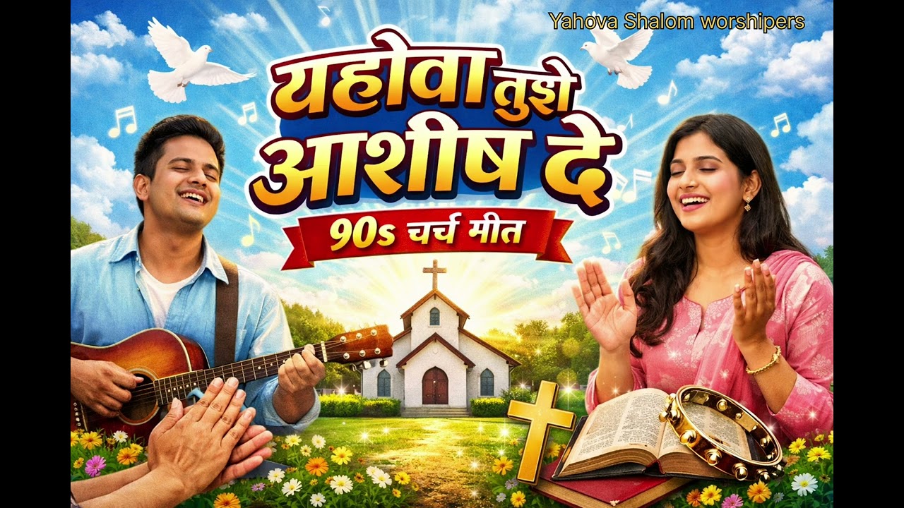 यहोवा तुझे आशीष दे।।90s की मसीह गीत।। Yahova Shalom worshipers।।