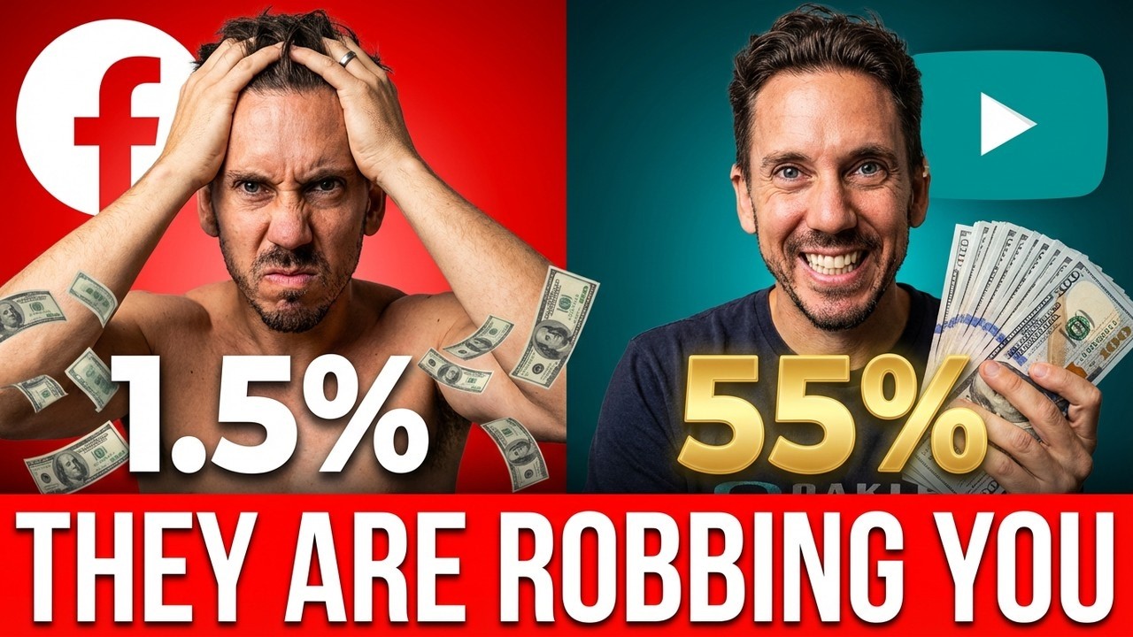 Facebook Is STEALING From Creators (The 1.5% Scam Exposed)