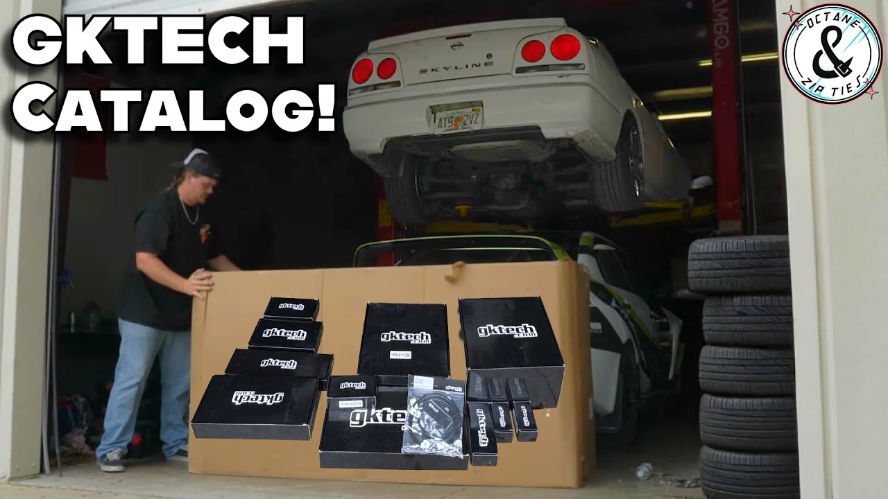 R34 получает полную переделку подвески! (GKTech Everything)