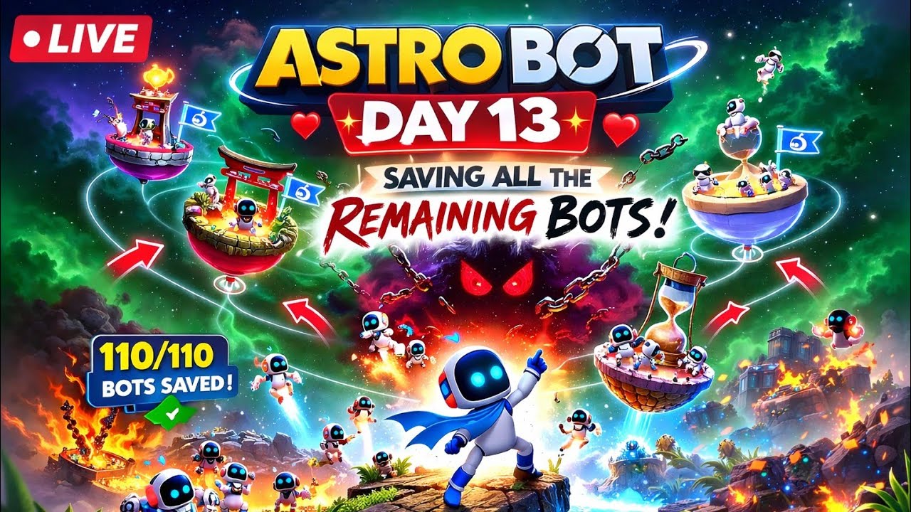 astrobot live day 13 Playing with chiku