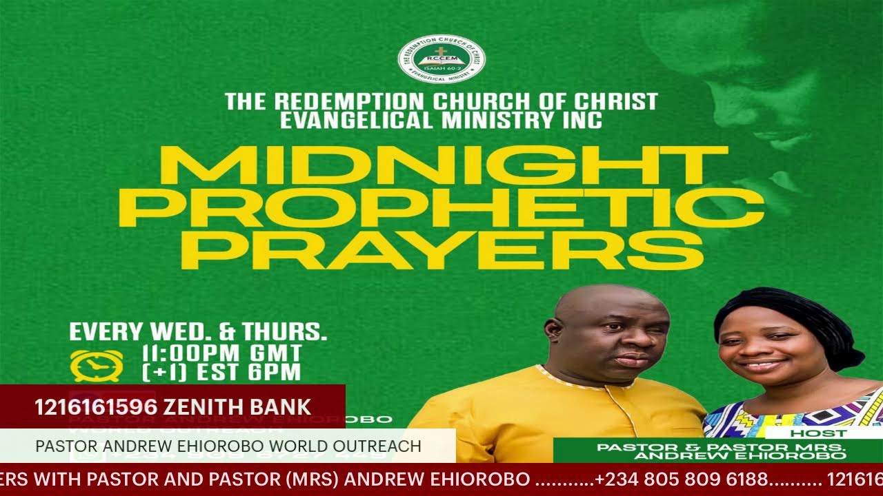 MIDNIGHT PROPHETIC PRAYERS
